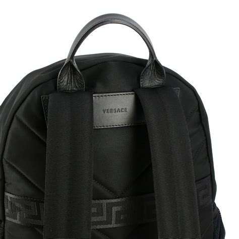 versace men pouch|Versace backpacks men's.